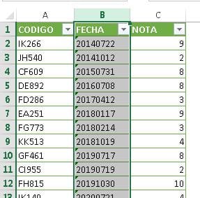 convertir un texto a fecha